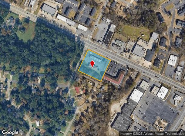3742 Mercer University Dr, Macon, GA Parcel Map