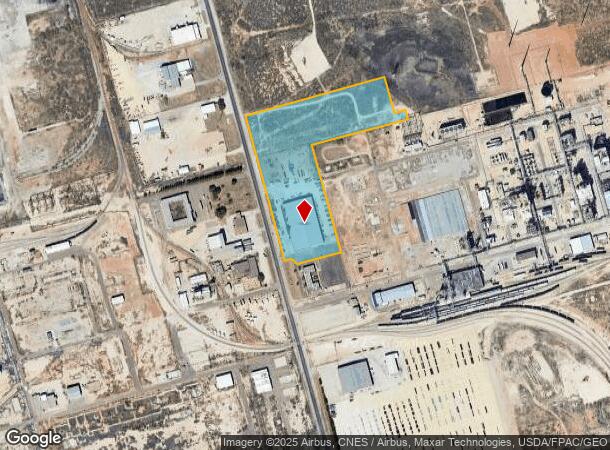 S Grandview Ave, Odessa, TX Parcel Map