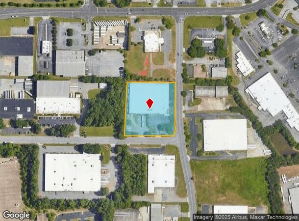 2810 Earlham Pl, High Point, NC Parcel Map