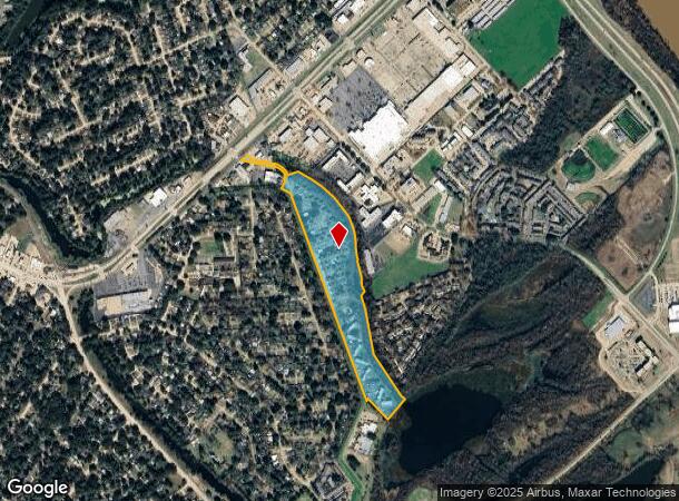  1017 Quail Creek Rd, Shreveport, LA Parcel Map