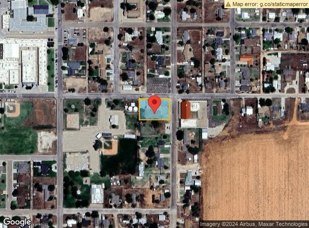  701 Main St, Idalou, TX Parcel Map