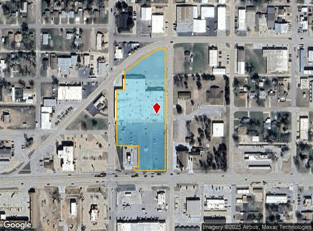  2110 Oklahoma Ave, Woodward, OK Parcel Map