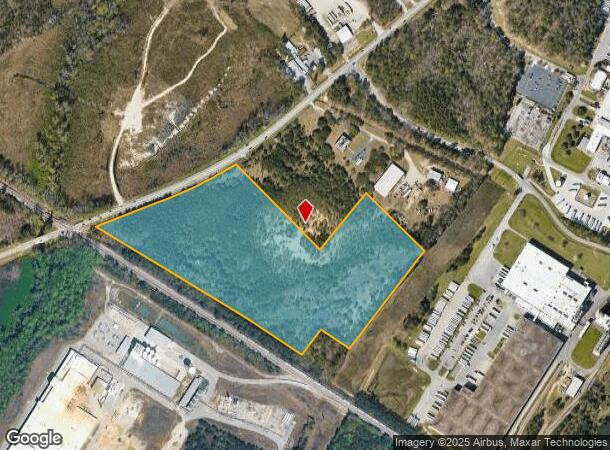 1634 Pineview Dr, Columbia, SC Parcel Map