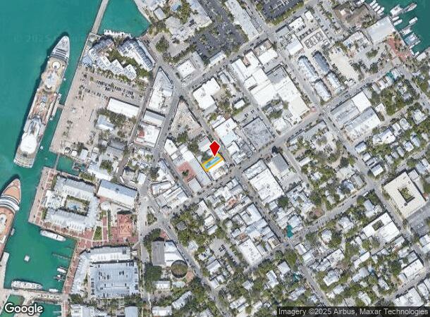 126 Duval St, Key West, FL Parcel Map