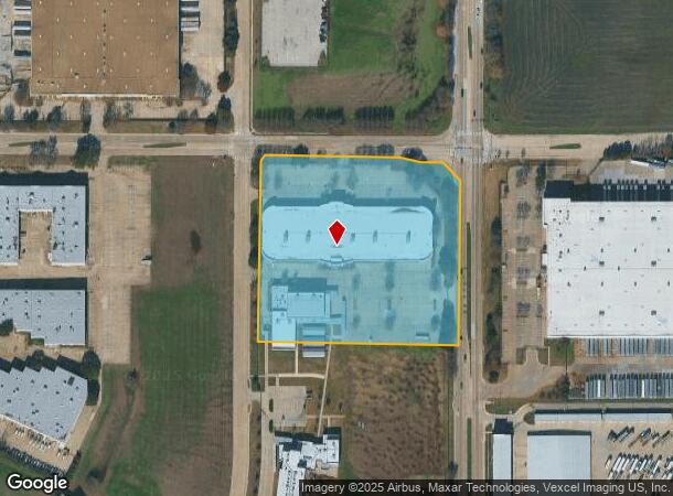 8915 S Hampton Rd, Dallas, TX Parcel Map
