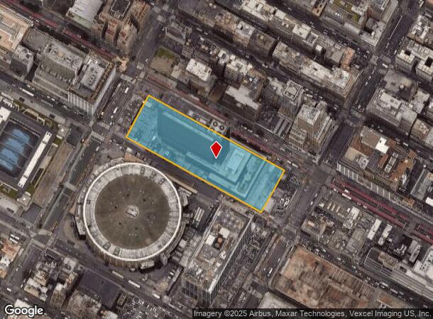 250 W 34Th St, New York, NY Parcel Map