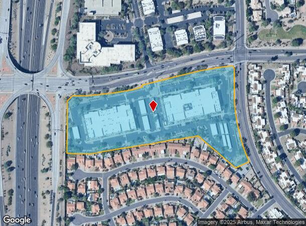  8901 E Raintree Dr, Scottsdale, AZ Parcel Map