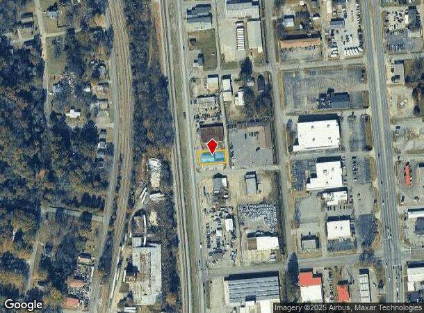  627 S Noble St, Anniston, AL Parcel Map
