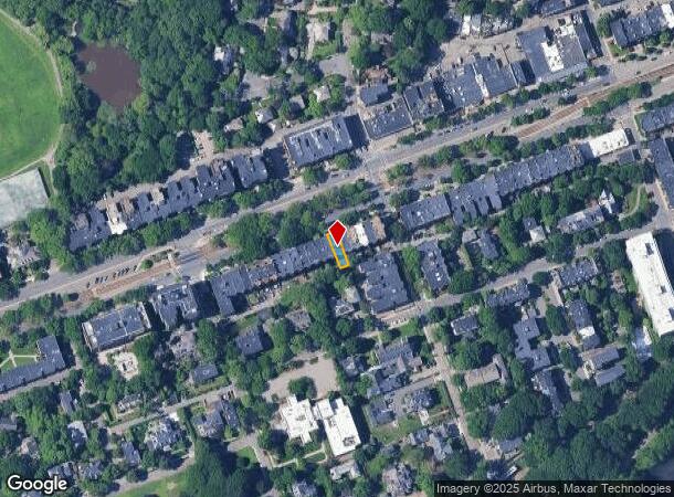 1063 Beacon St, Brookline, MA Parcel Map