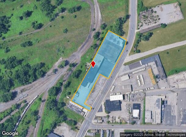 932 Bailey Ave, Buffalo, NY Parcel Map