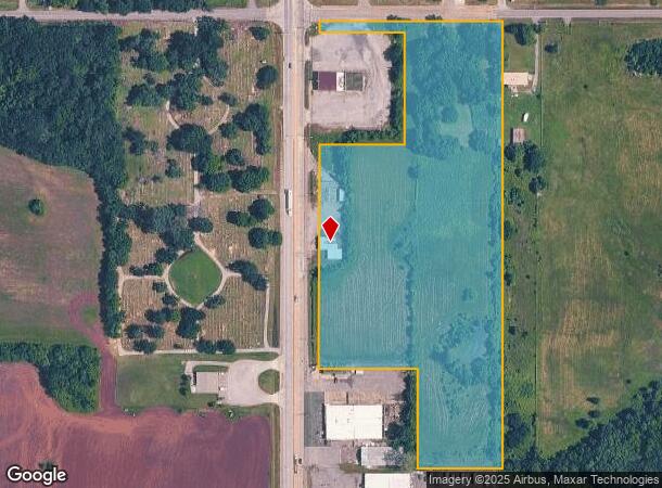  2900 N 32Nd St, Muskogee, OK Parcel Map