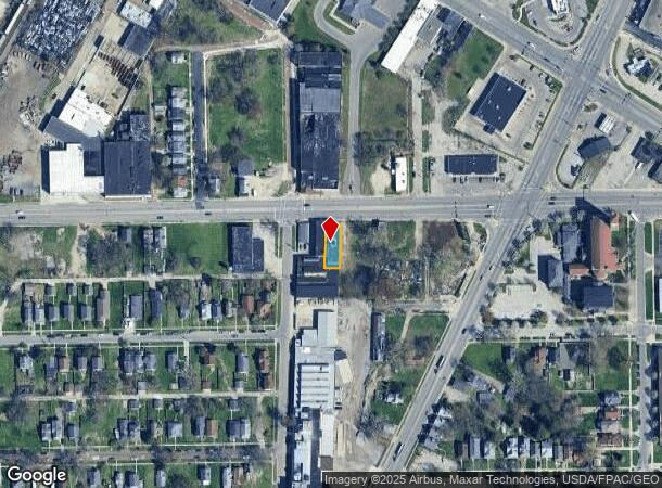  1215 W Bancroft St, Toledo, OH Parcel Map