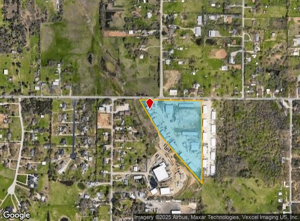  6410 Dick Price Rd, Mansfield, TX Parcel Map