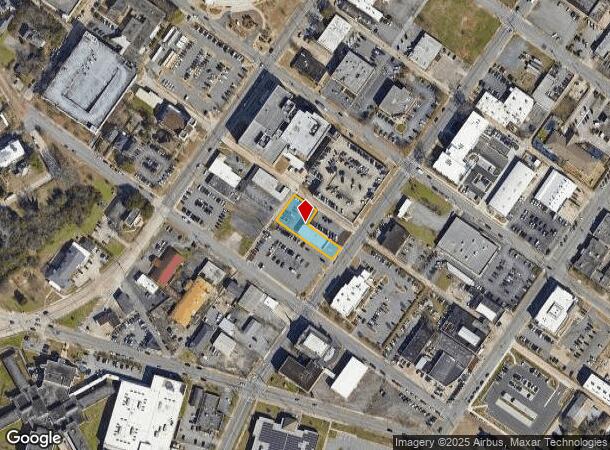 889 2Nd St, Macon, GA Parcel Map