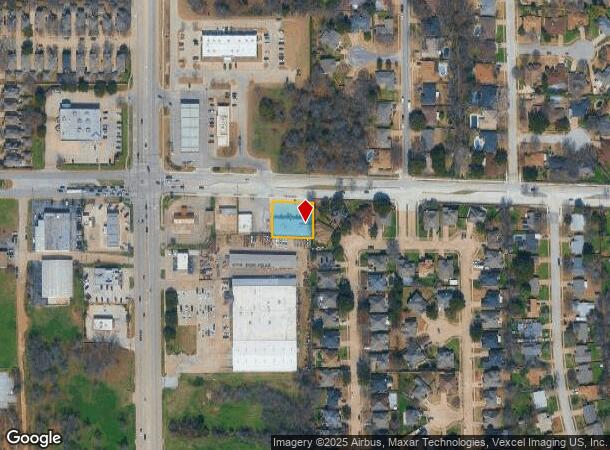 1001 W Harwood Rd, Euless, TX Parcel Map