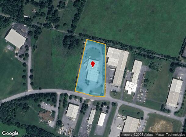 1326 Progress Dr, Front Royal, VA Parcel Map