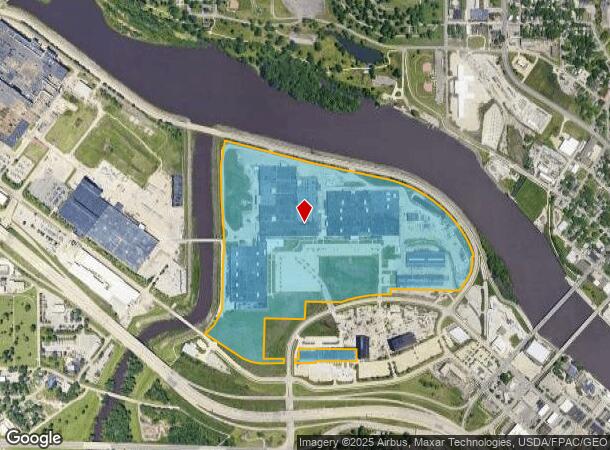 400 Westfield Ave, Waterloo, IA Parcel Map