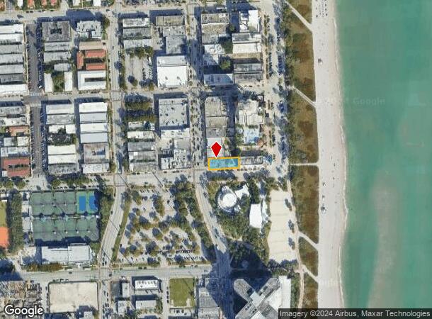  7305 Collins Ave, Miami Beach, FL Parcel Map