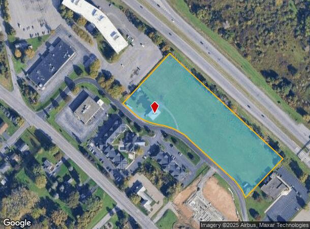  Elwood Davis Rd, Liverpool, NY Parcel Map