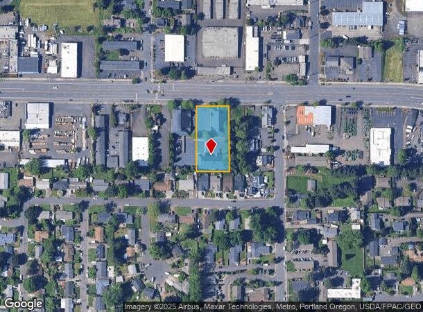 1360 E Powell Blvd, Gresham, OR Parcel Map