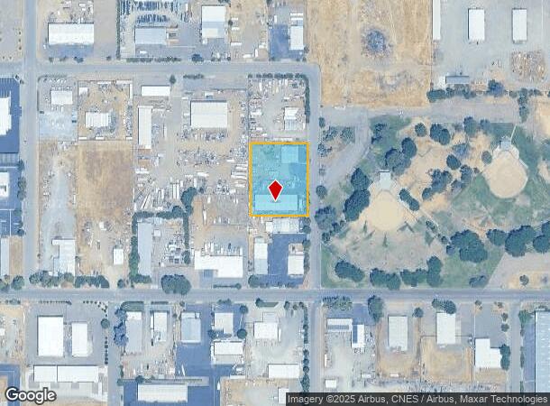 1850 Trainor St, Red Bluff, CA Parcel Map