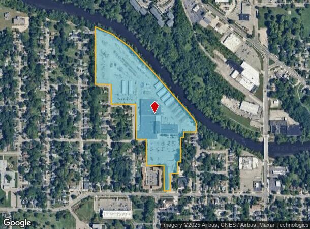  530 W Willow St, Lansing, MI Parcel Map