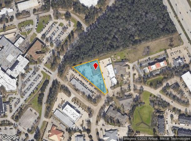 404 River Pointe Dr, Conroe, TX Parcel Map