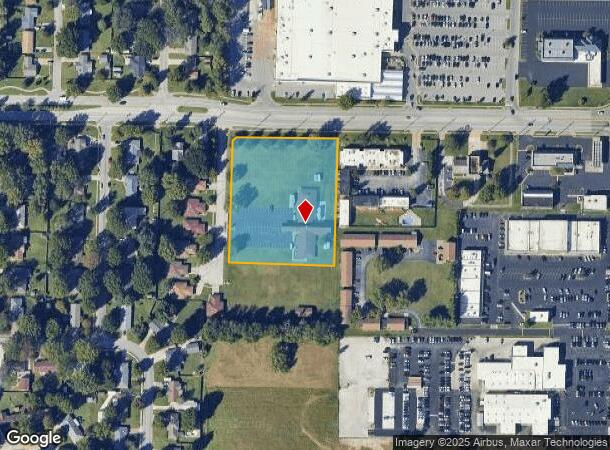  554 W Walnut Lawn St, Springfield, MO Parcel Map