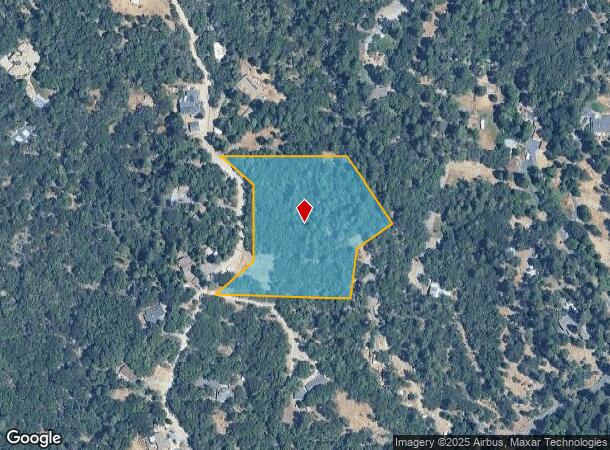  22919 Lazy Z Ln, Sonora, CA Parcel Map