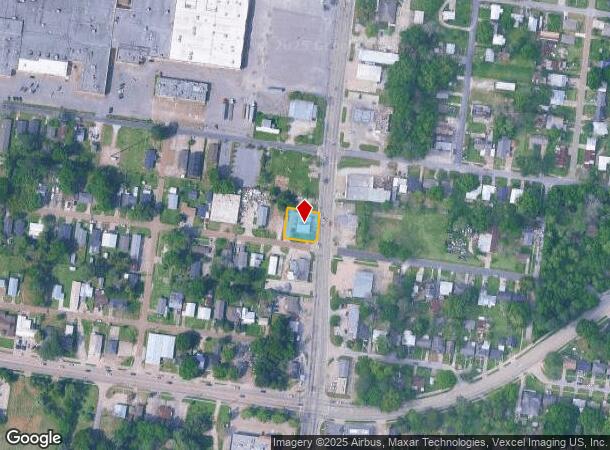  1503 Moss St, Lafayette, LA Parcel Map