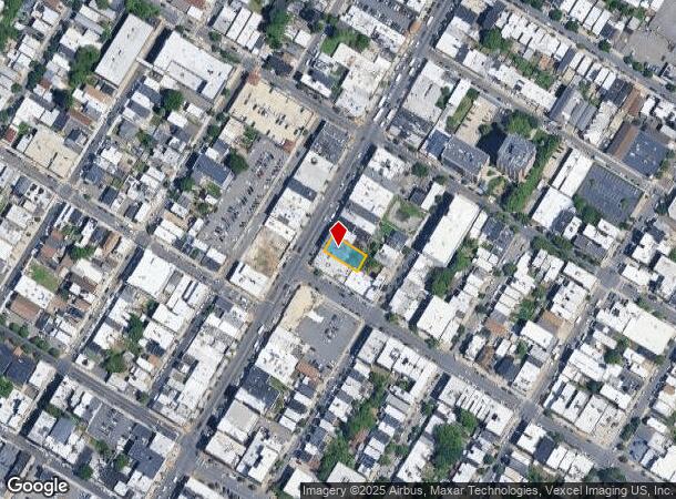 6104 Bergenline Ave, West New York, NJ Parcel Map