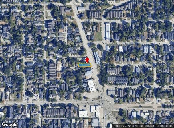  6005 N Main St, Houston, TX Parcel Map