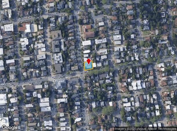  1569 Spruce St, Berkeley, CA Parcel Map