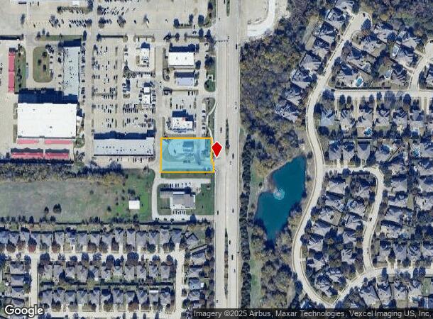1401 N Custer Rd, Mckinney, TX Parcel Map