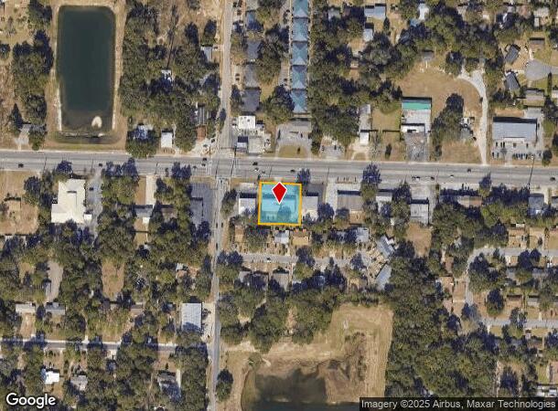  1805 Creighton Rd, Pensacola, FL Parcel Map