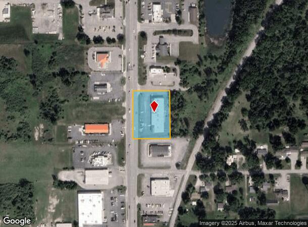  1400 N Wayne St, Angola, IN Parcel Map