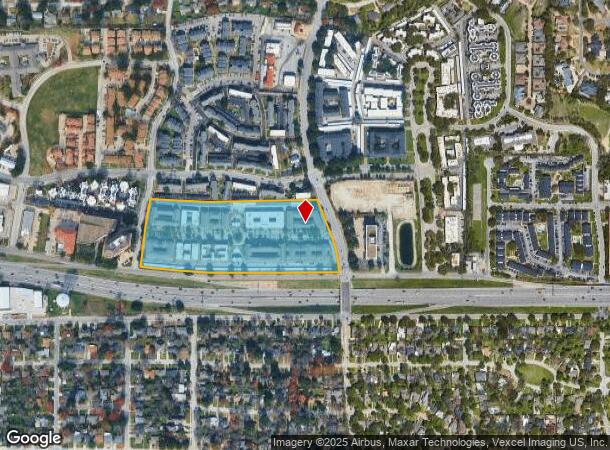  2500 Ridgmar Blvd, Fort Worth, TX Parcel Map