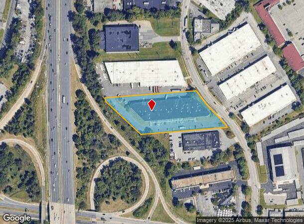 1708 Whitehead Rd, Gwynn Oak, MD Parcel Map