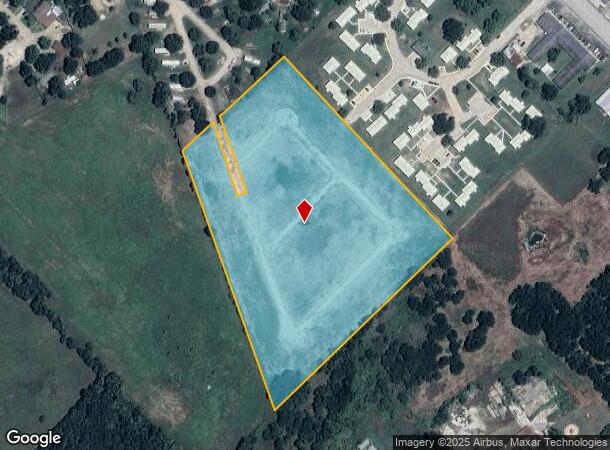 Crista Dr, Mexia, TX Parcel Map