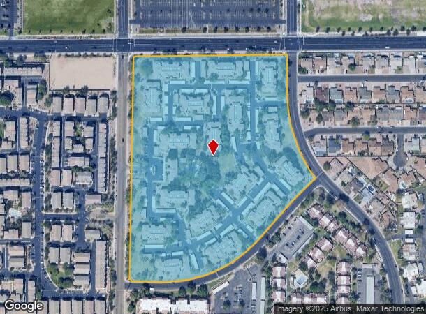  711 N Evergreen Rd, Mesa, AZ Parcel Map