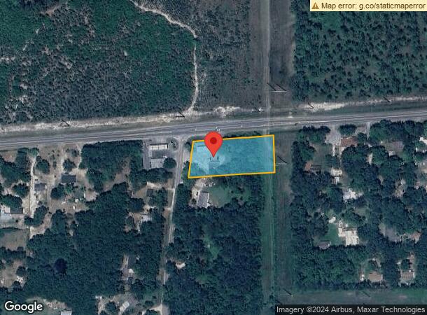  7999 Blountstown Hwy, Tallahassee, FL Parcel Map