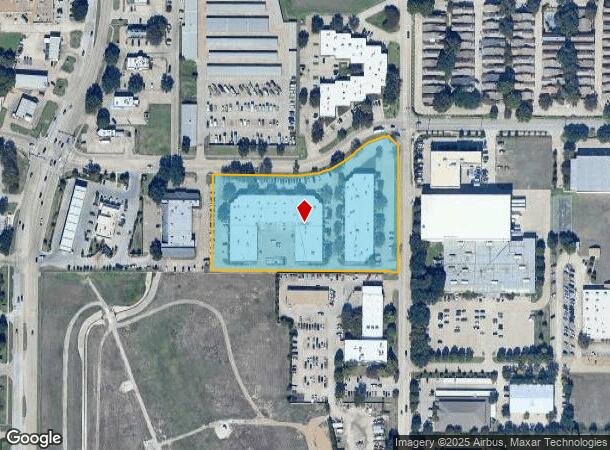  3440 Sojourn Dr, Carrollton, TX Parcel Map