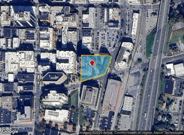  110 Franklin Rd Se, Roanoke, VA Parcel Map