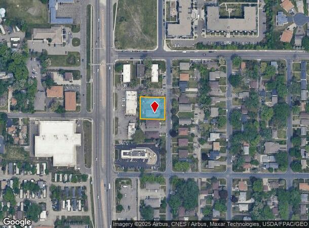  4628 Tyler St Ne, Minneapolis, MN Parcel Map