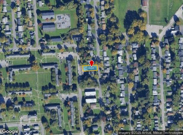  467 Lillian Ave, Syracuse, NY Parcel Map