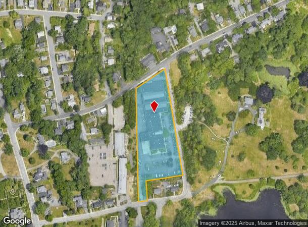  50 Oliver St, North Easton, MA Parcel Map