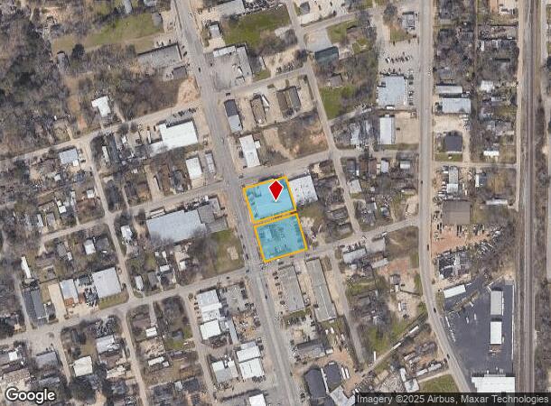 302 S Frazier St, Conroe, TX Parcel Map