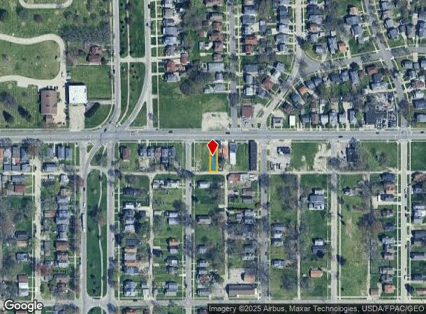  2119 Dorr St, Toledo, OH Parcel Map