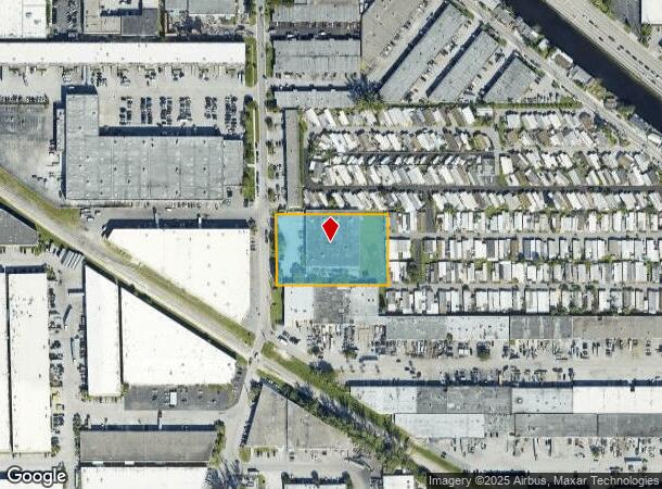 8115 Nw 74Th Ave, Medley, FL Parcel Map
