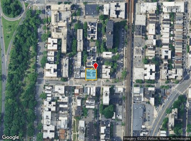 2505 Olinville Ave, Bronx, NY Parcel Map
